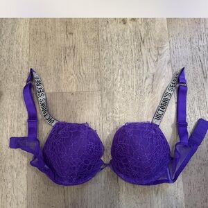 Victoria's Secret Vibrant Purple Lace Bra